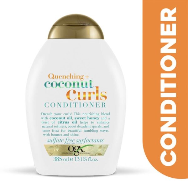 OGX Quenching+ Coconut Curls Conditioner 385ml Supply