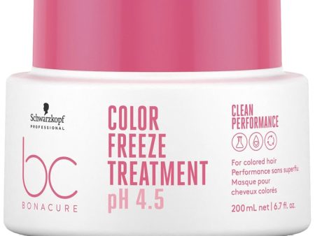 Schwarzkopf Professional BC Bonacure Clean pH 4.5 Colour Freeze Treatment Mask 200ml Online Sale