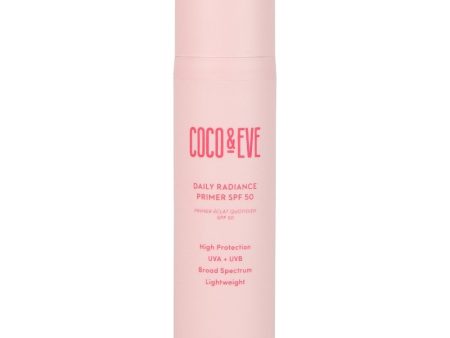 Coco & Eve High Protection Daily Radiance Lightweight Primer SPF50 50ml For Discount